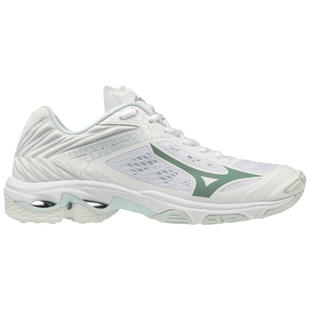 Mizuno Wave Lightning Z5 Mid Volleybollskor Dam Vita | 128635XZR