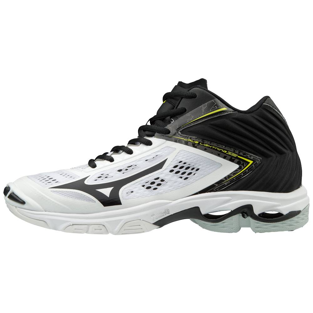 Mizuno Wave Lightning Z5 Mid Volleybollskor Herr Vita Svarta | 234875DPW