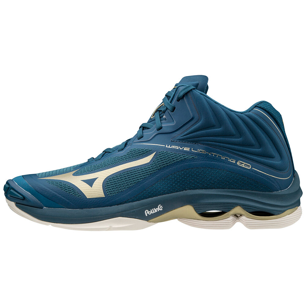 Mizuno Wave Lightning Z6 Mid Volleybollskor Herr Blå | 068271HBV