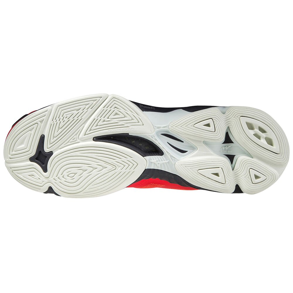 Mizuno Wave Lightning Z6 Mid Volleybollskor Dam Röda Vita Svarta | 139802TUD