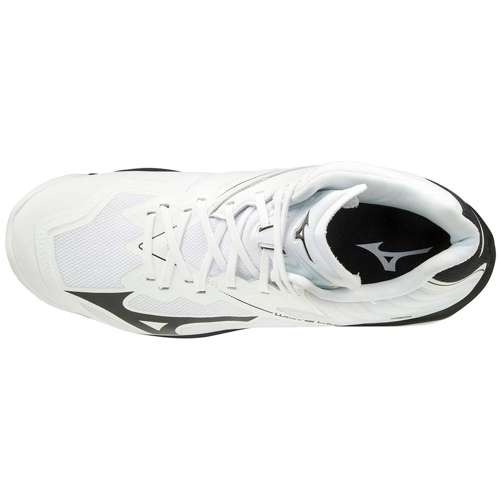 Mizuno Wave Lightning Z6 Mid Volleybollskor Herr Vita Svarta | 547218XHO