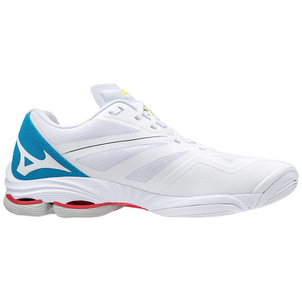 Mizuno Wave Lightning Z6 Volleybollskor Herr Vita Svarta Blå | 016487EXO