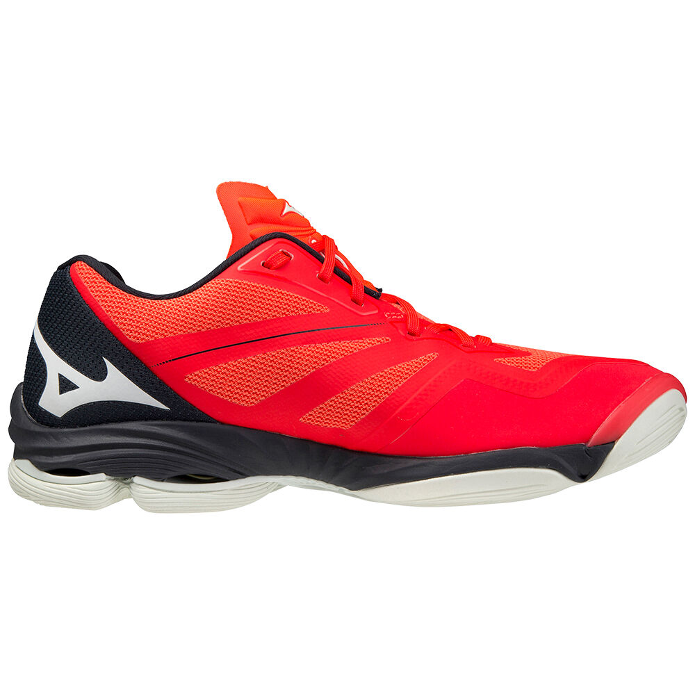 Mizuno Wave Lightning Z6 Volleybollskor Herr Orange Vita Blå | 039852MQT