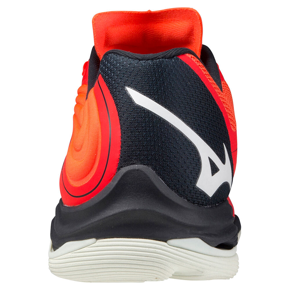 Mizuno Wave Lightning Z6 Volleybollskor Herr Orange Vita Blå | 039852MQT