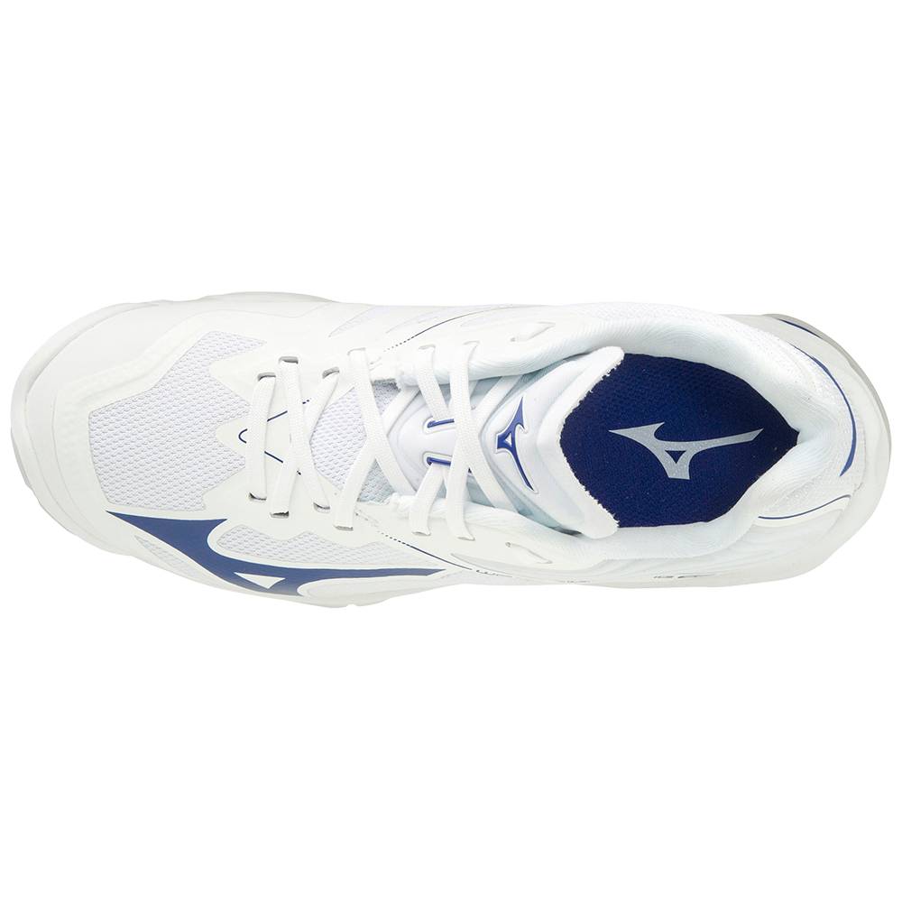 Mizuno Wave Lightning Z6 Volleybollskor Dam Vita Marinblå | 243715FQO