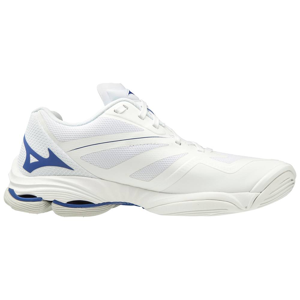 Mizuno Wave Lightning Z6 Volleybollskor Dam Vita Marinblå | 243715FQO