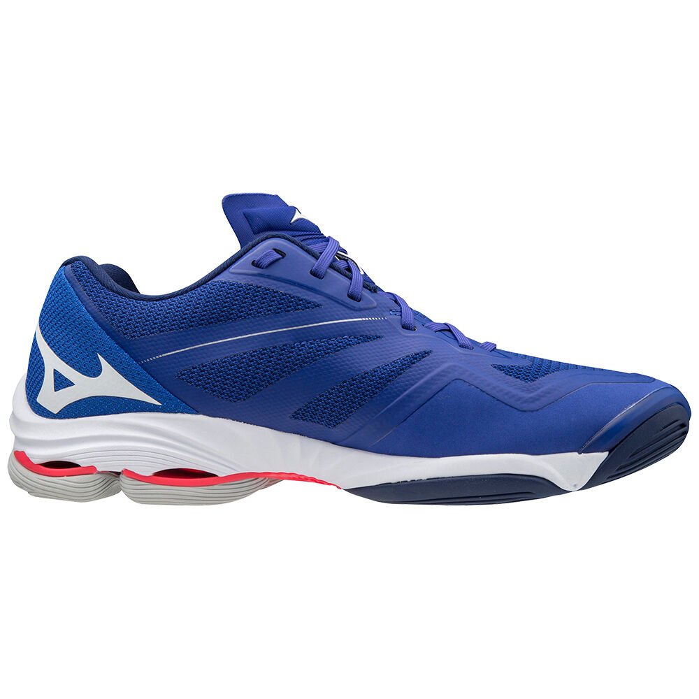 Mizuno Wave Lightning Z6 Volleybollskor Dam Blå Vita Rosa | 275809GWN