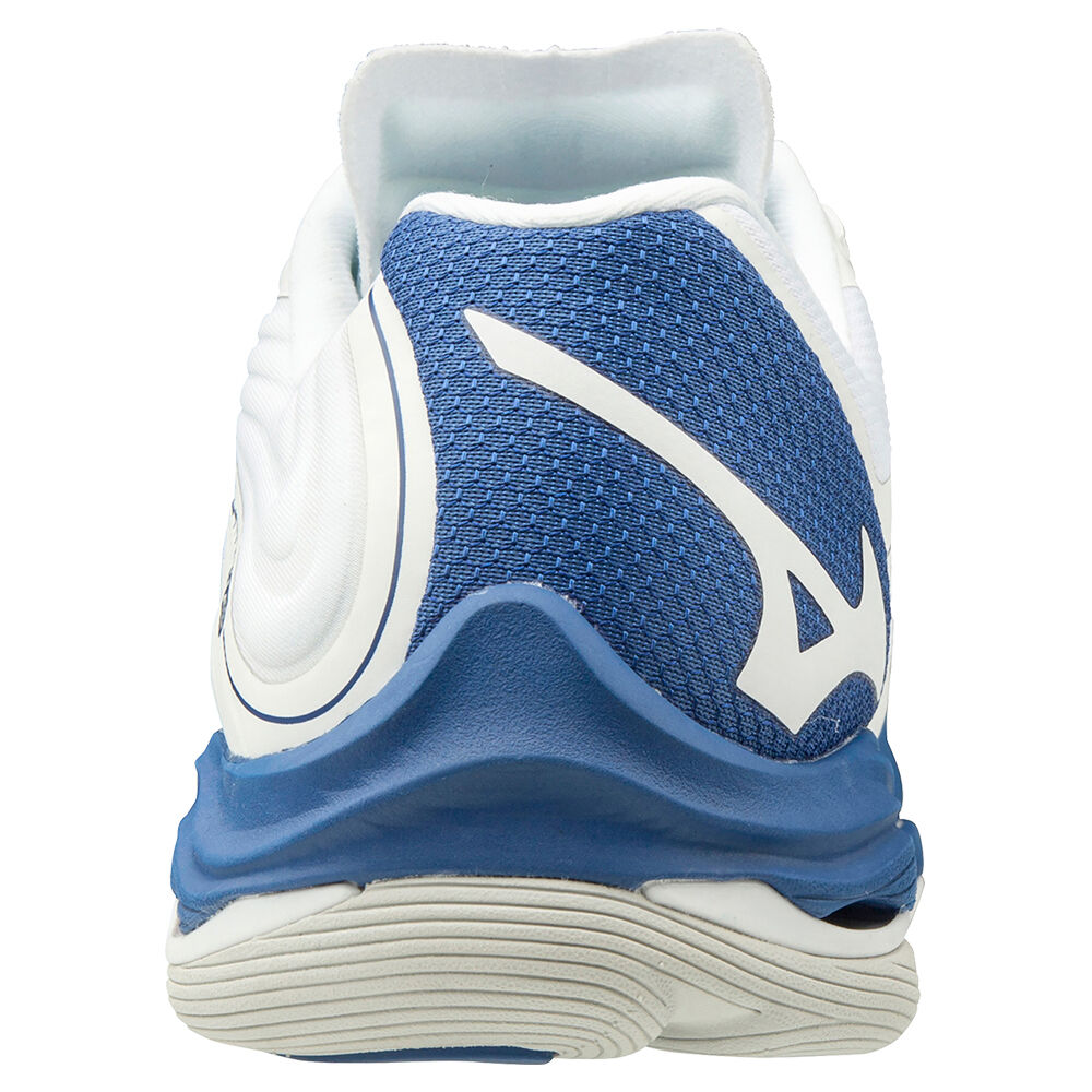 Mizuno Wave Lightning Z6 Volleybollskor Herr Vita Blå | 382617CPN