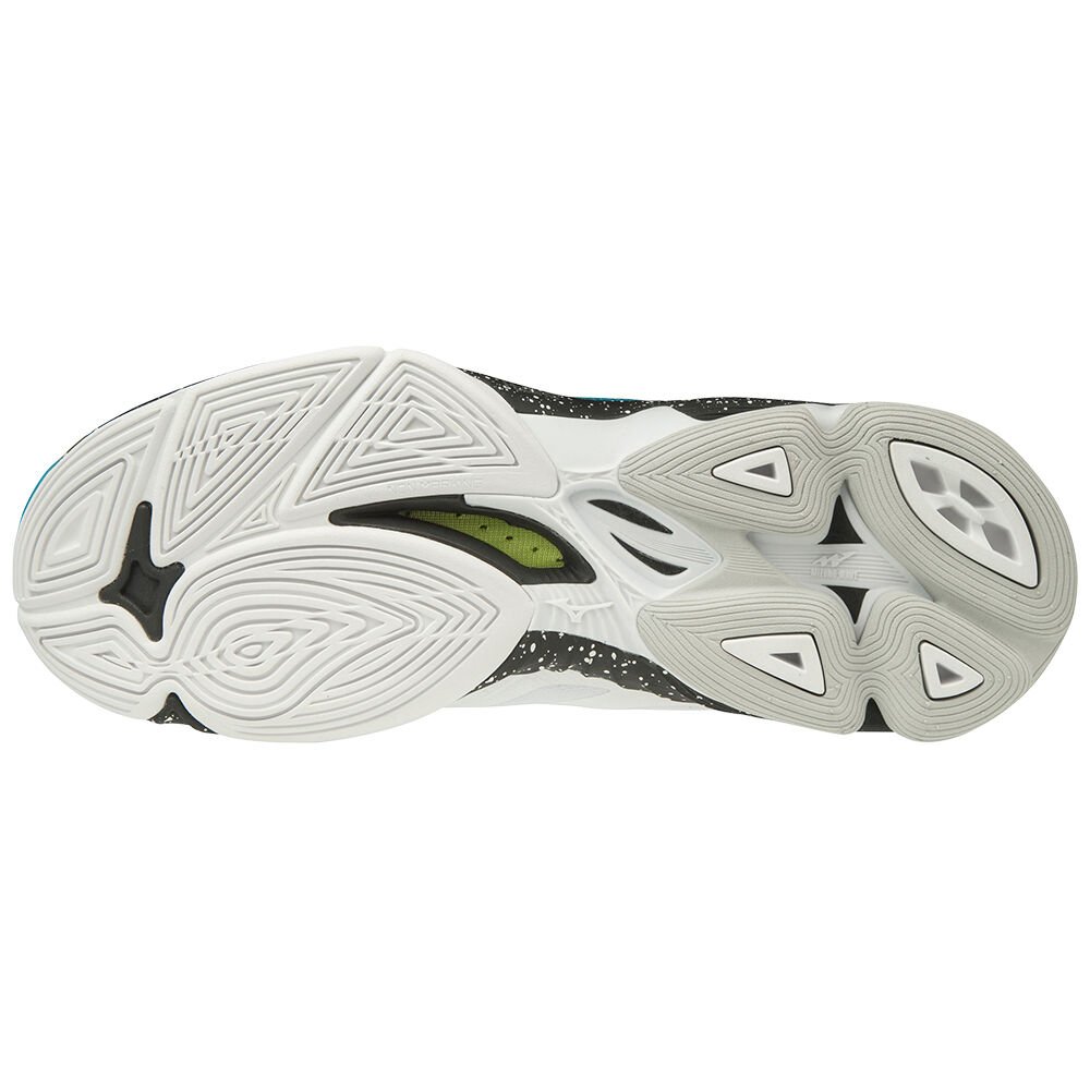 Mizuno Wave Lightning Z6 Volleybollskor Dam Vita Svarta Blå | 468091ZPE