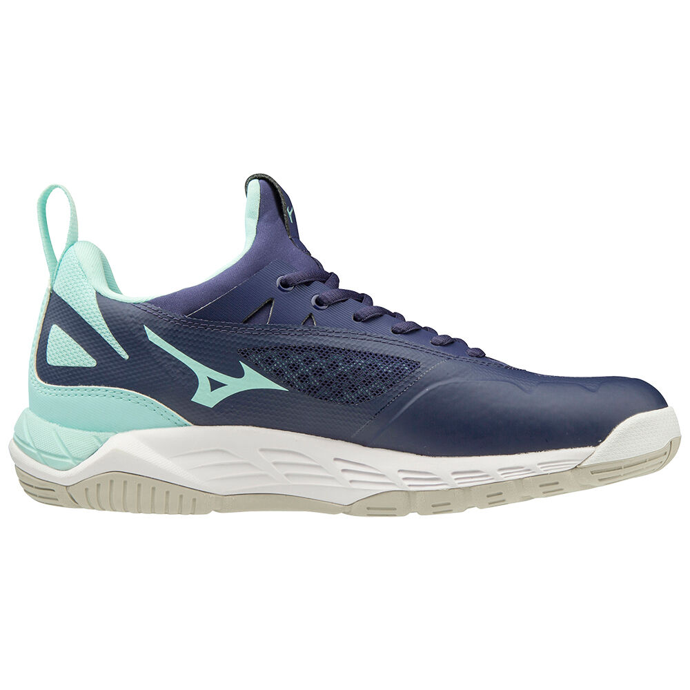 Mizuno Wave Luminous NB Netball Skor Dam Marinblå Blå | 971346BZC