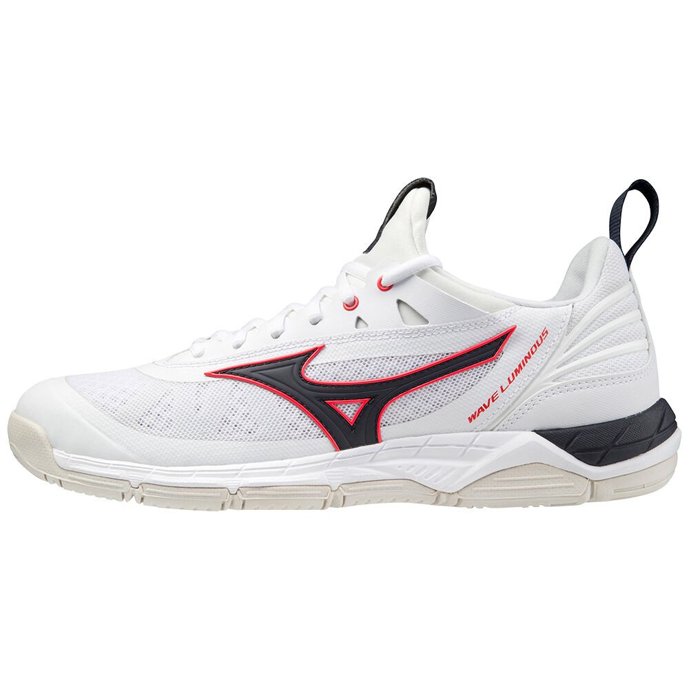 Mizuno Wave Luminous Volleybollskor Dam Vita Röda | 726851SXY