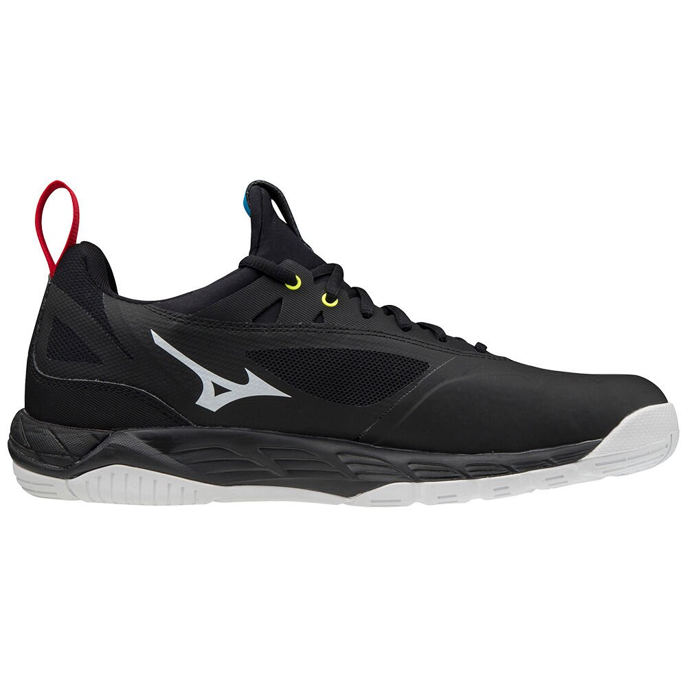 Mizuno Wave Luminous Volleybollskor Dam Svarta Vita Gula | 826490DTU