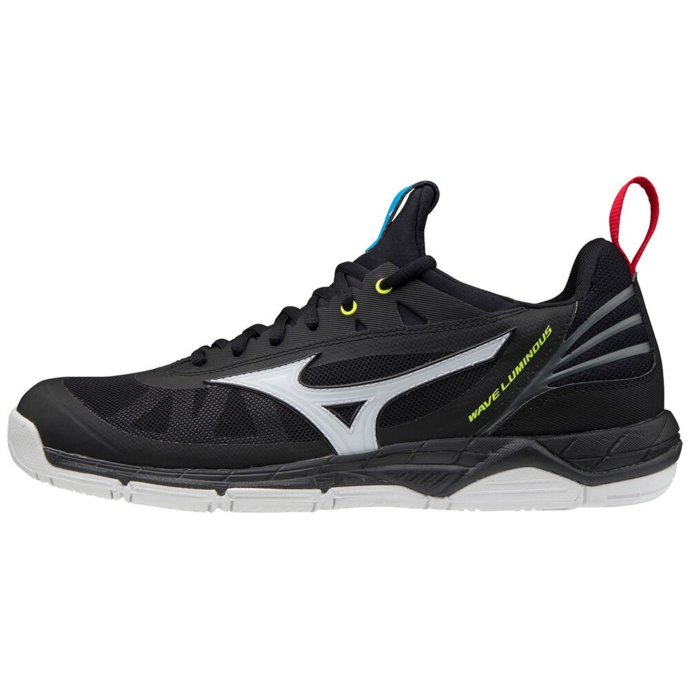 Mizuno Wave Luminous Volleybollskor Dam Svarta Vita Gula | 826490DTU