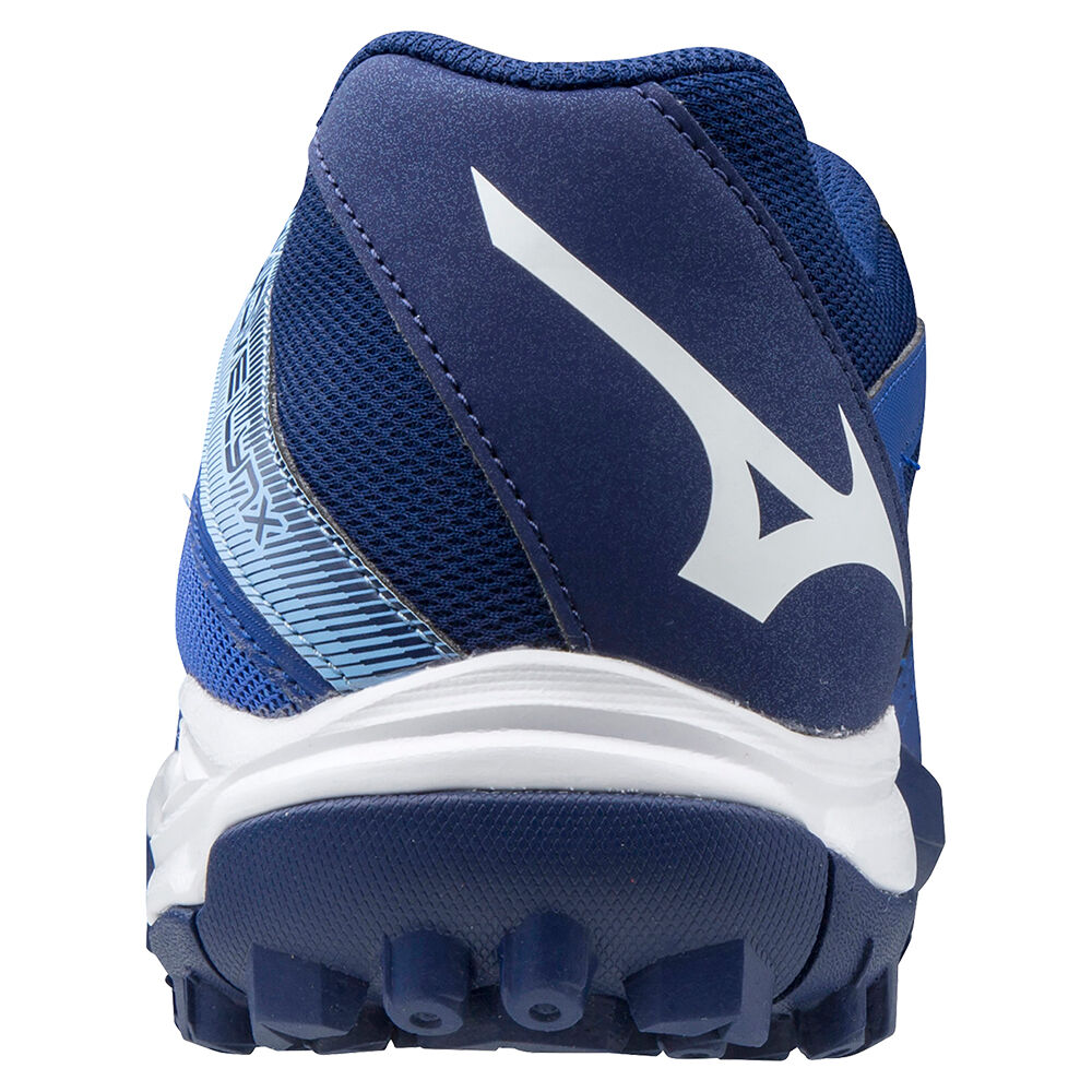 Mizuno Wave Lynx Hockeyskor Dam Svarta Vita Blå | 427831MTH