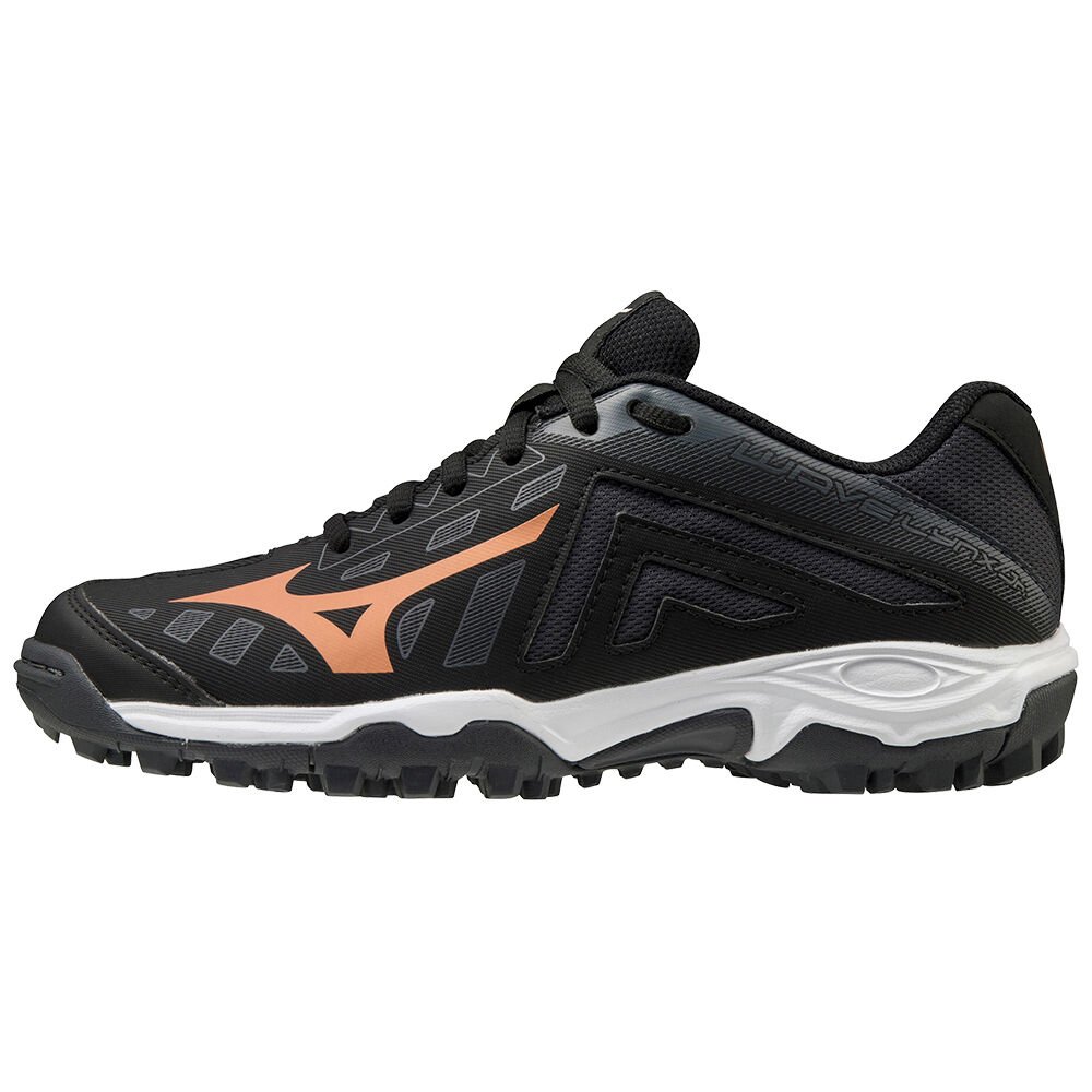 Mizuno Wave Lynx Hockeyskor Dam Svarta Vita | 923705EJY