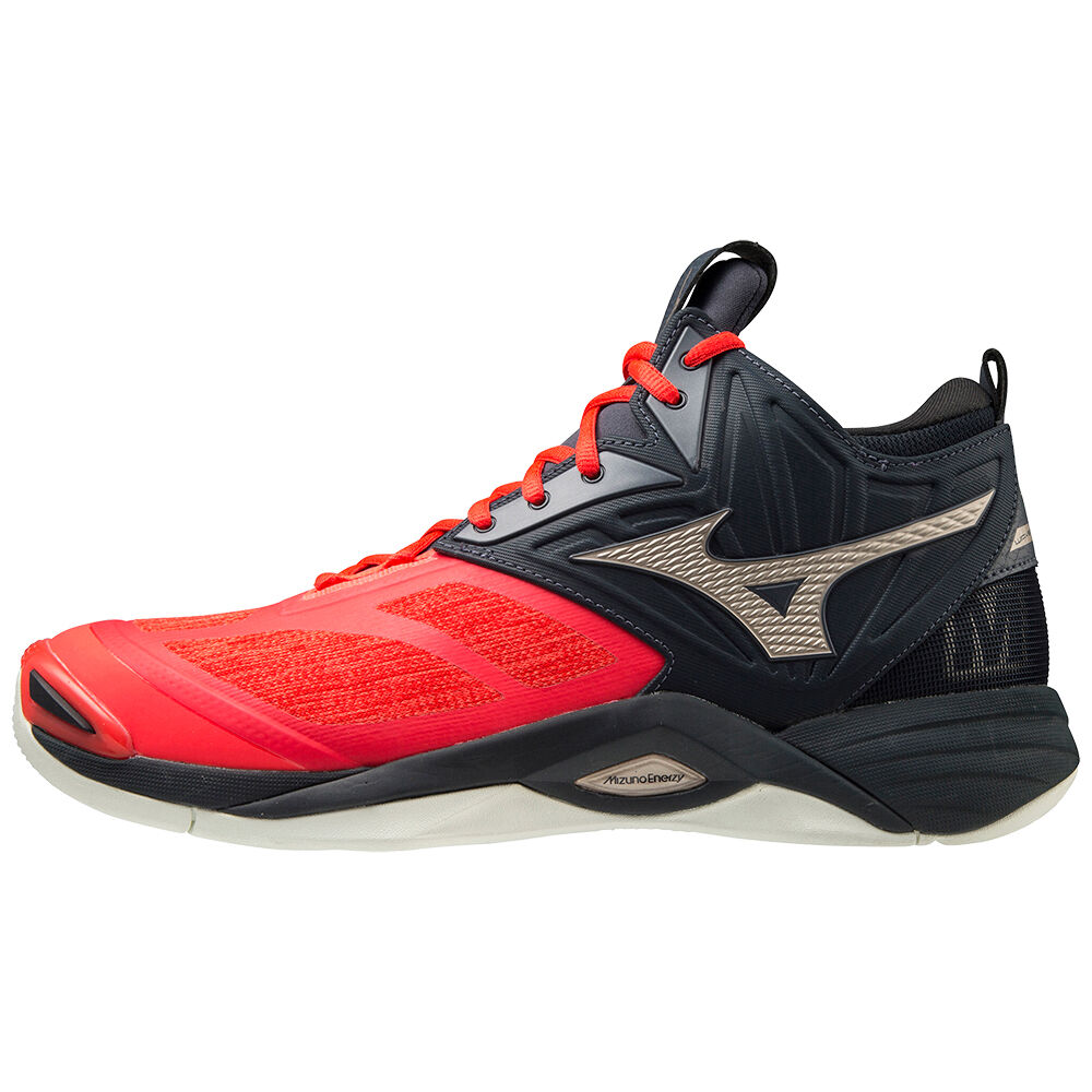 Mizuno Wave Momentum 2 Mid Volleybollskor Herr Röda Guld | 248675ISW