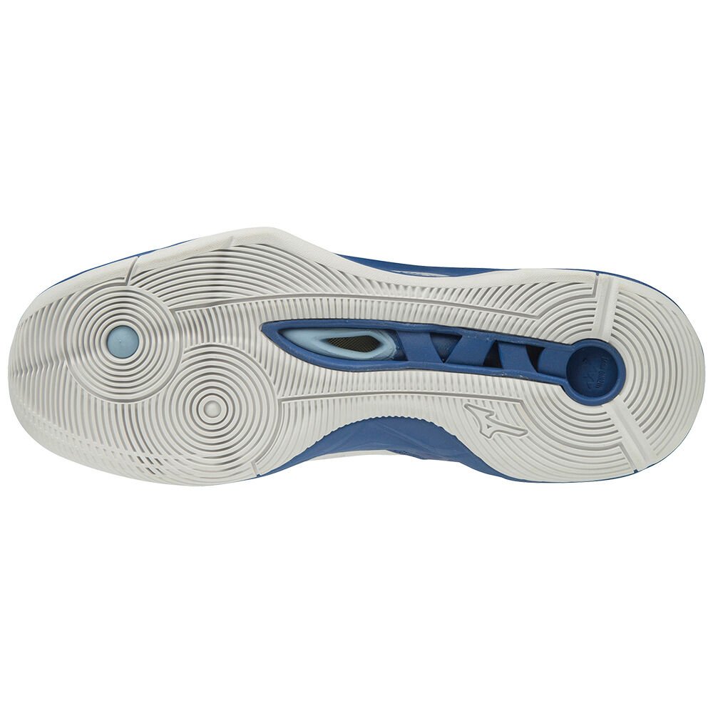 Mizuno Wave Momentum Volleybollskor Dam Vita Blå | 246037QZS