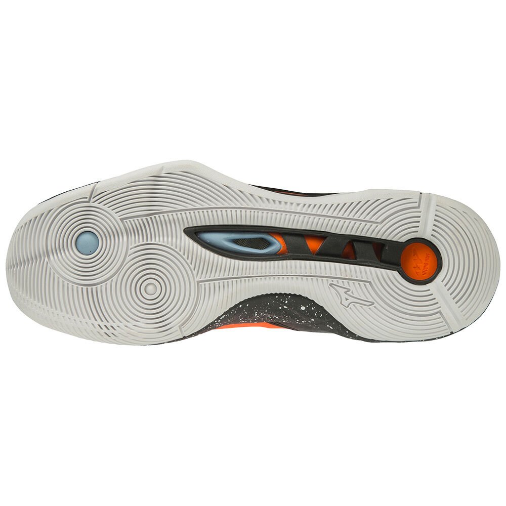 Mizuno Wave Momentum Volleybollskor Dam Orange Vita Svarta | 547061JWP