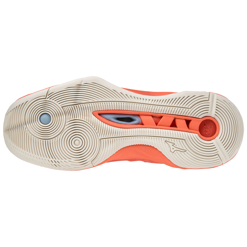 Mizuno Wave Momentum Volleybollskor Dam Korall Vita | 594781KOE