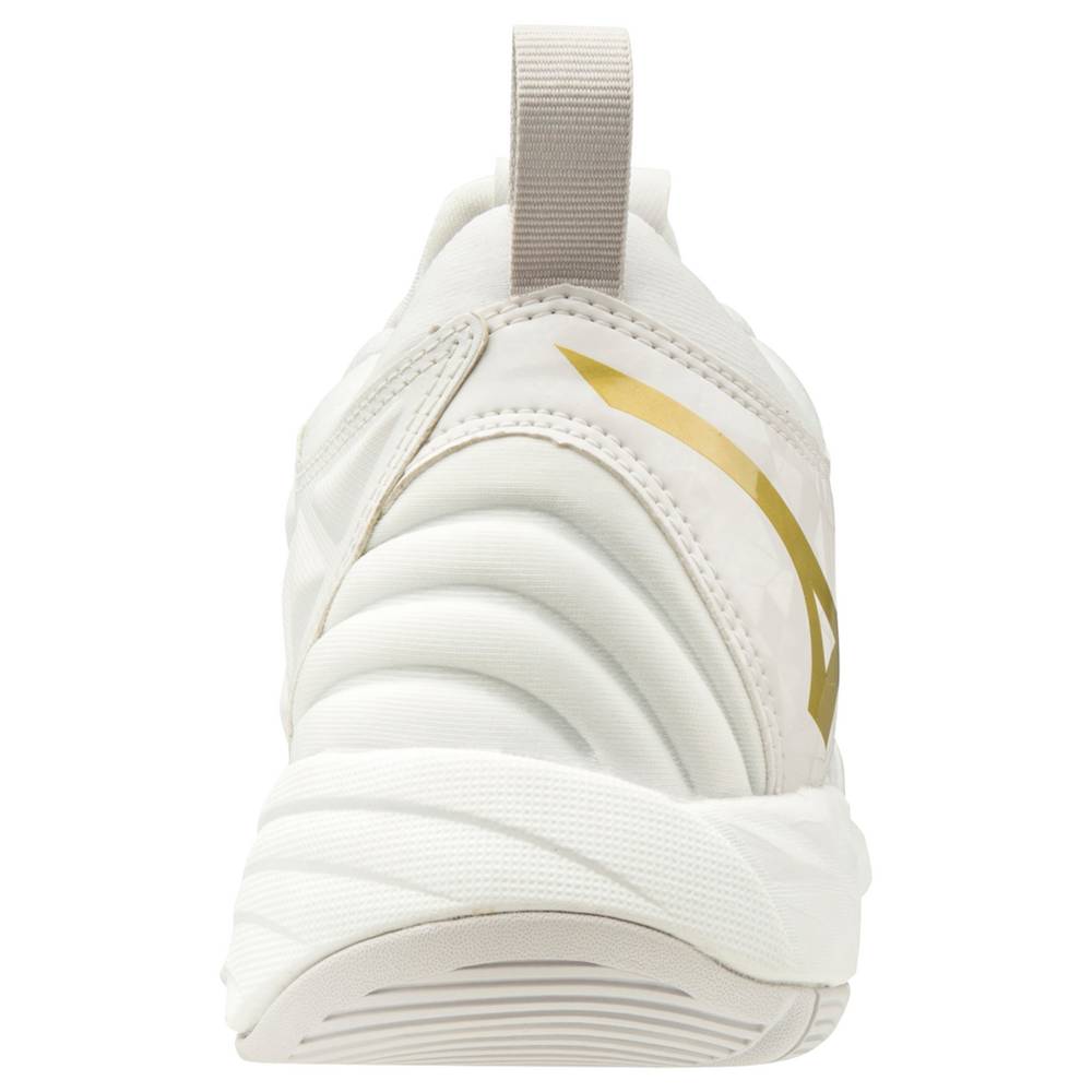 Mizuno Wave Momentum Volleybollskor Dam Vita Guld | 958603NTI