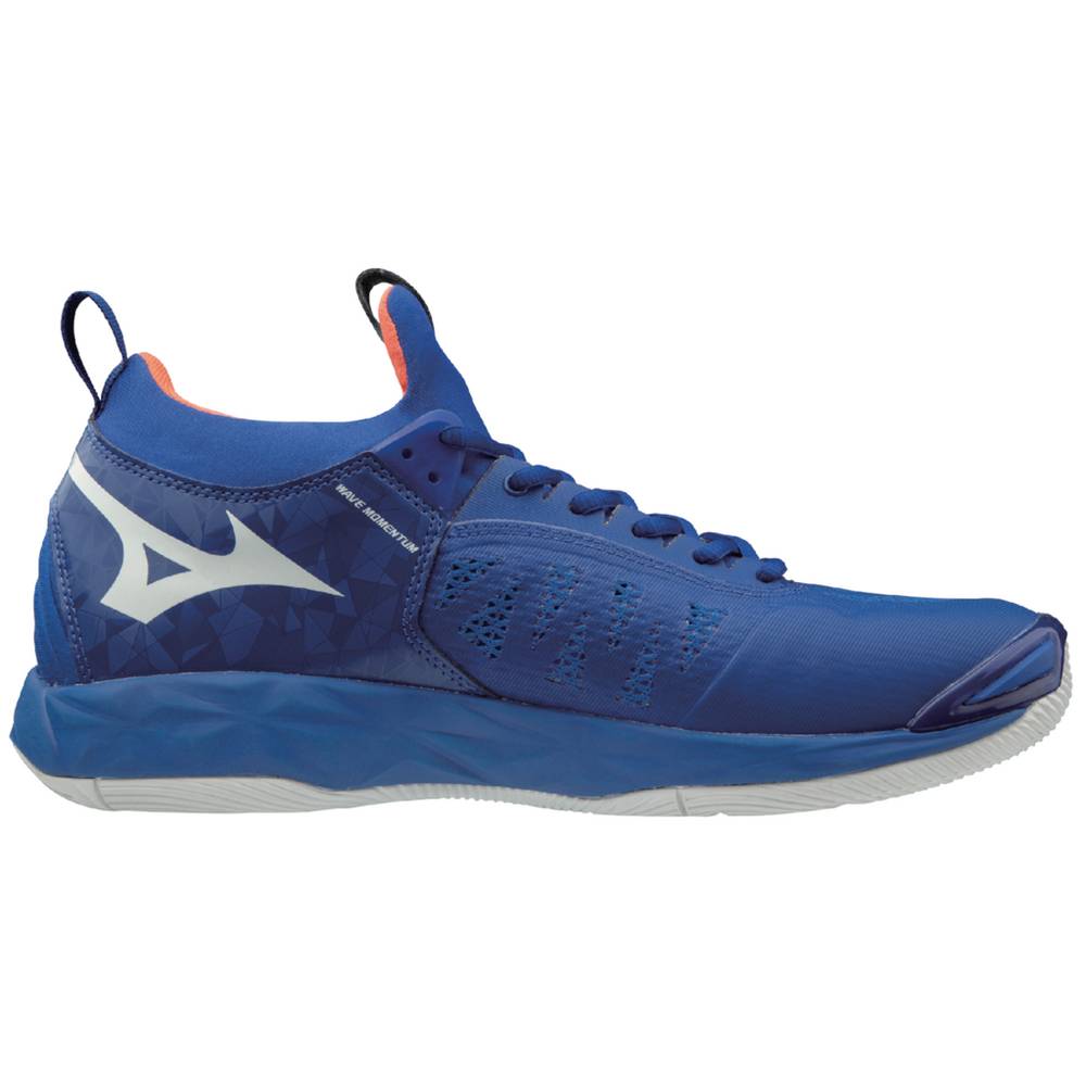 Mizuno Wave Momentum Volleybollskor Herr Kungsblått Orange | 592486PLG