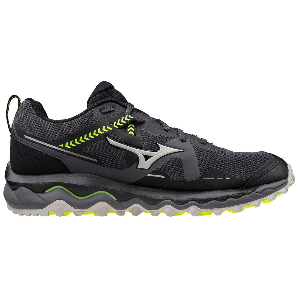 Mizuno Wave Mujin 7 Trail löparskor Herr Svarta | 592614BRO