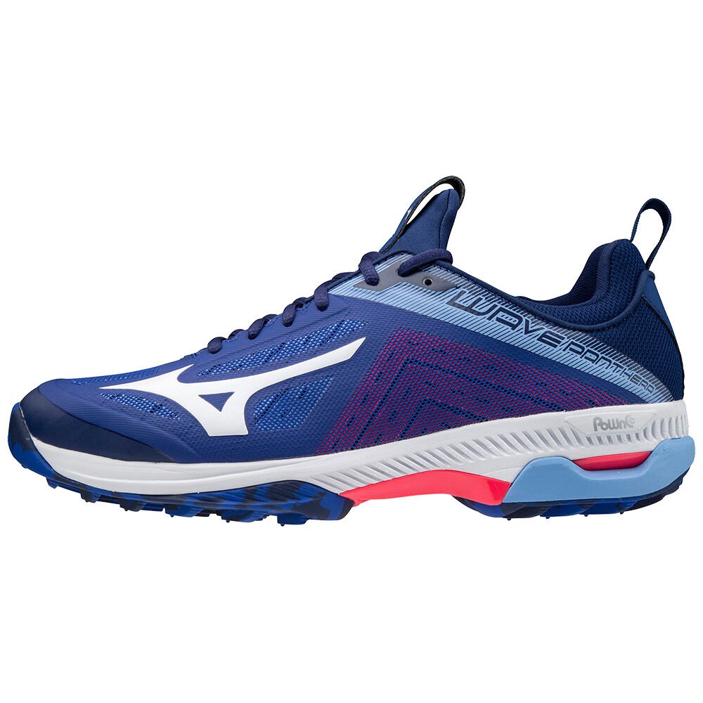 Mizuno Wave Panthera Hockeyskor Dam Blå Vita Rosa | 601357STH