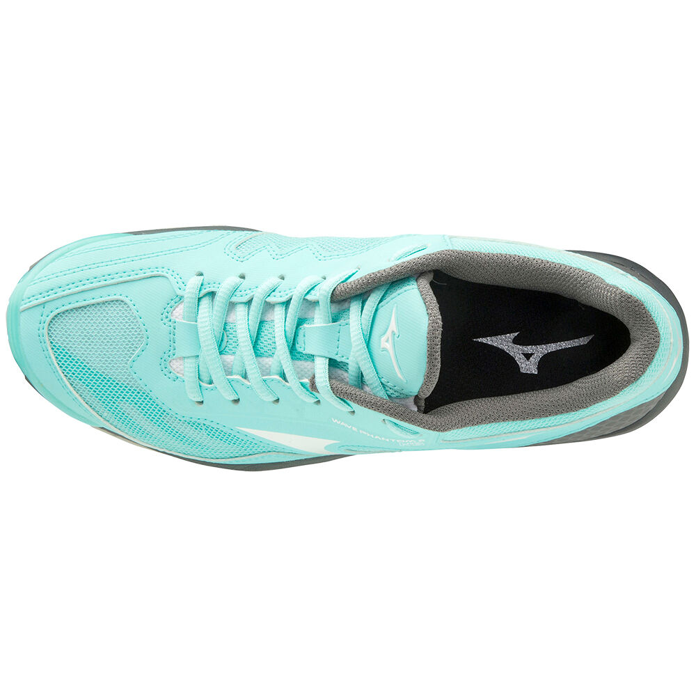 Mizuno Wave Phantom 2 Nb Netball Skor Dam Blå Vita Grå | 135460WLC