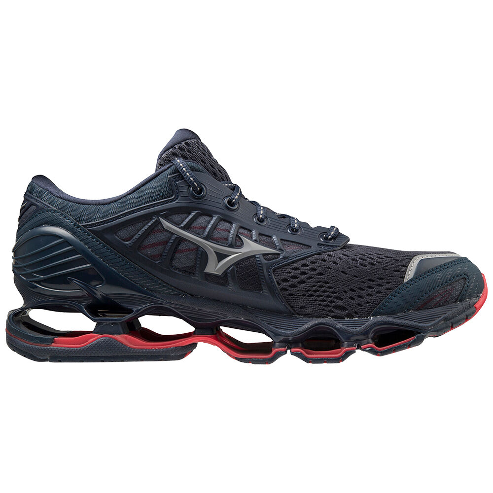 Mizuno Wave Prophecy 9 Löparskor Herr Indigo Grå | 732960MXQ