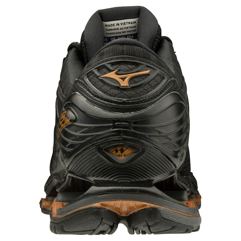 Mizuno Wave Prophecy 9 Löparskor Herr Svarta Grå | 853967RQD