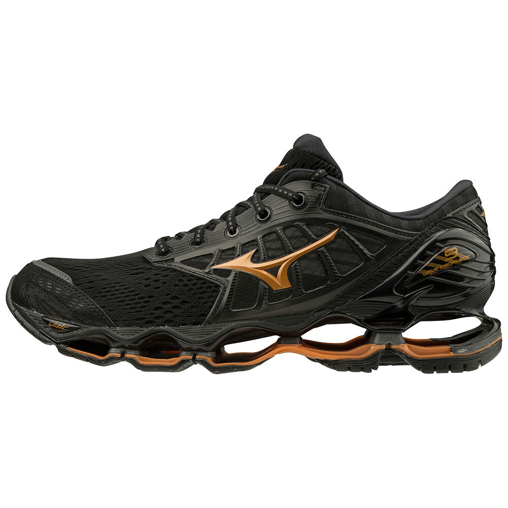 Mizuno Wave Prophecy 9 Löparskor Herr Svarta Grå | 853967RQD