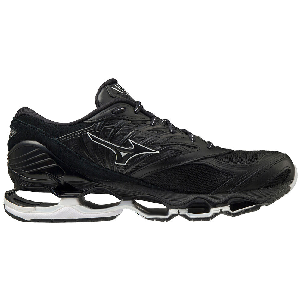 Mizuno Wave Prophecy LS Kuro Sneakers Herr Svarta Vita | 047621UFG