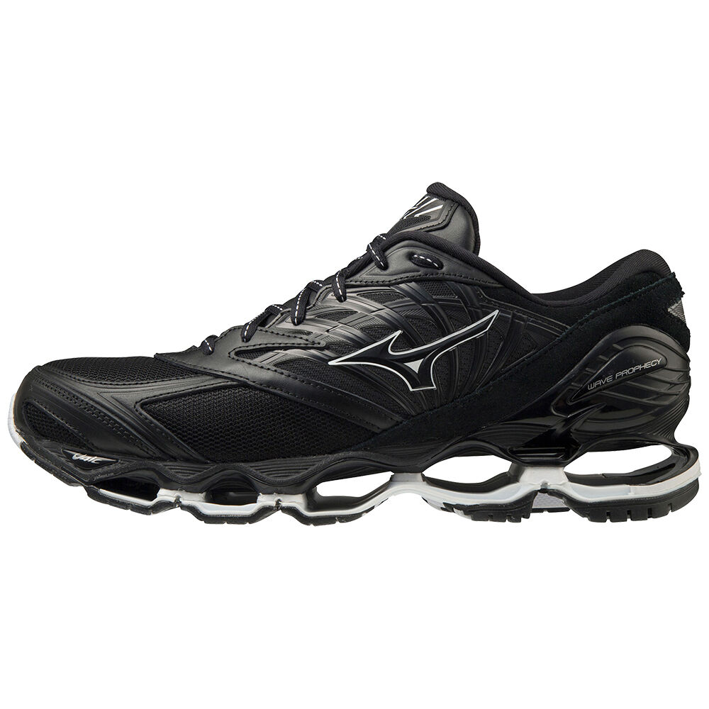 Mizuno Wave Prophecy LS Kuro Sneakers Herr Svarta Vita | 047621UFG