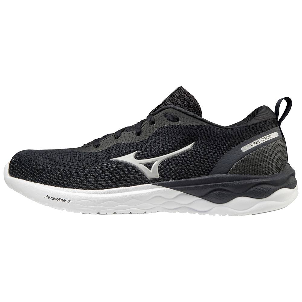 Mizuno Wave Revolt Träningsskor Dam Svarta Vita | 170982FMH