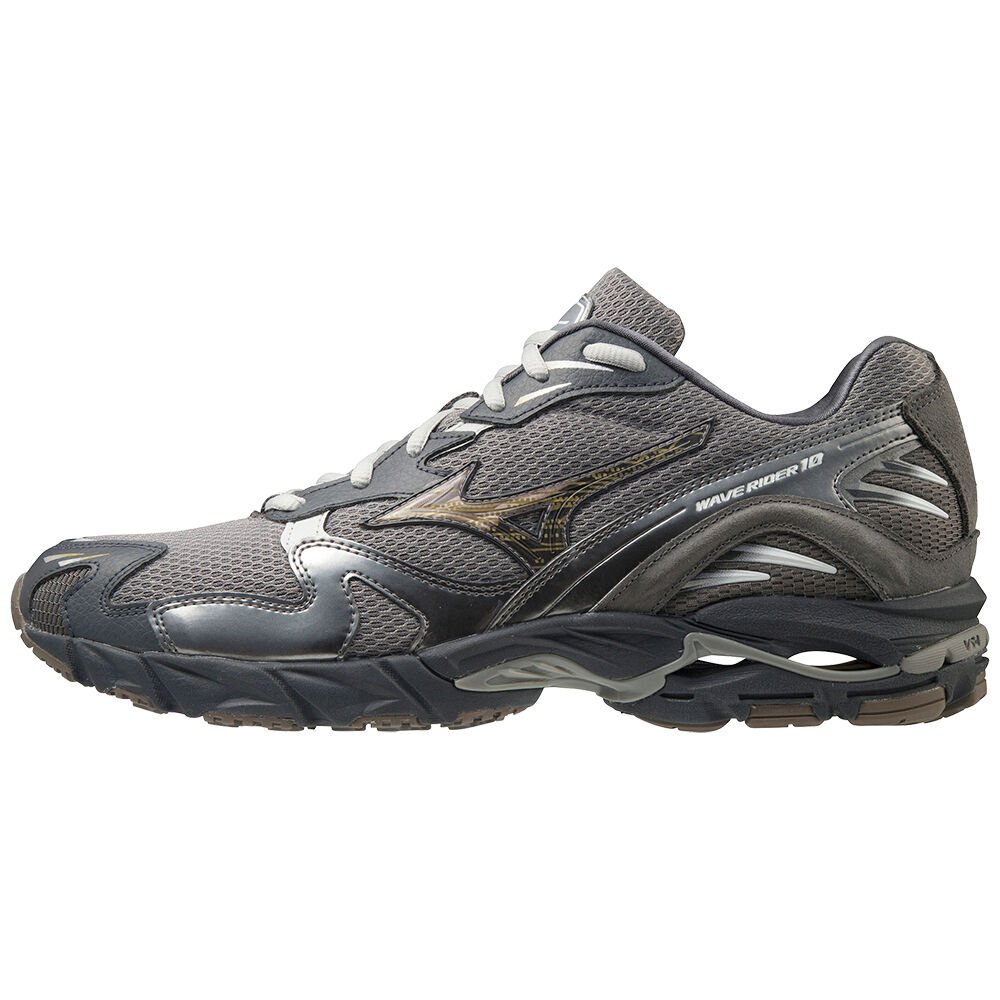 Mizuno Wave Rider 10 Sneakers Dam Grå | 062174ICW