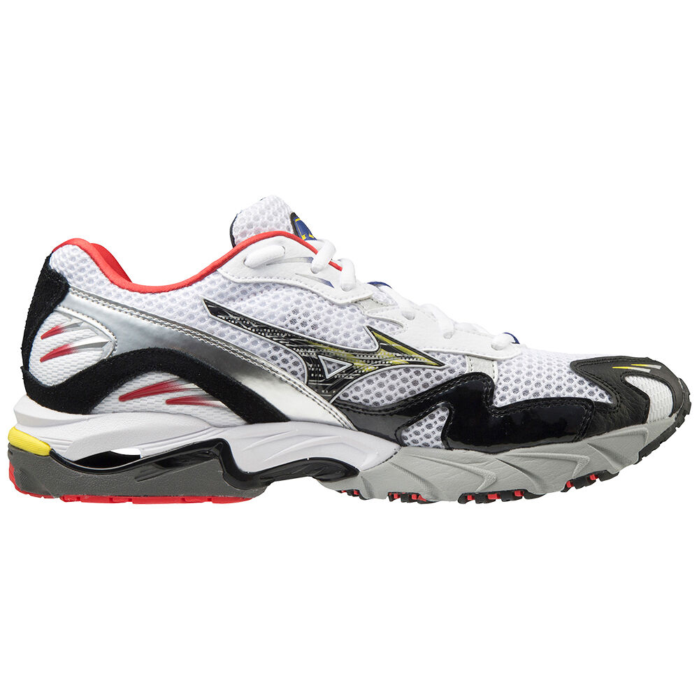 Mizuno Wave Rider 10 Sneakers Herr Vita Svarta Röda | 915836LCR