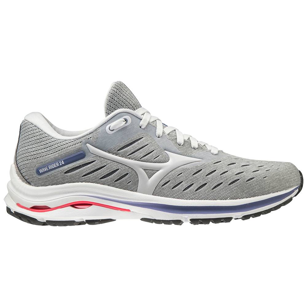 Mizuno Wave Rider 24 Löparskor Dam Grå | 843725GXU