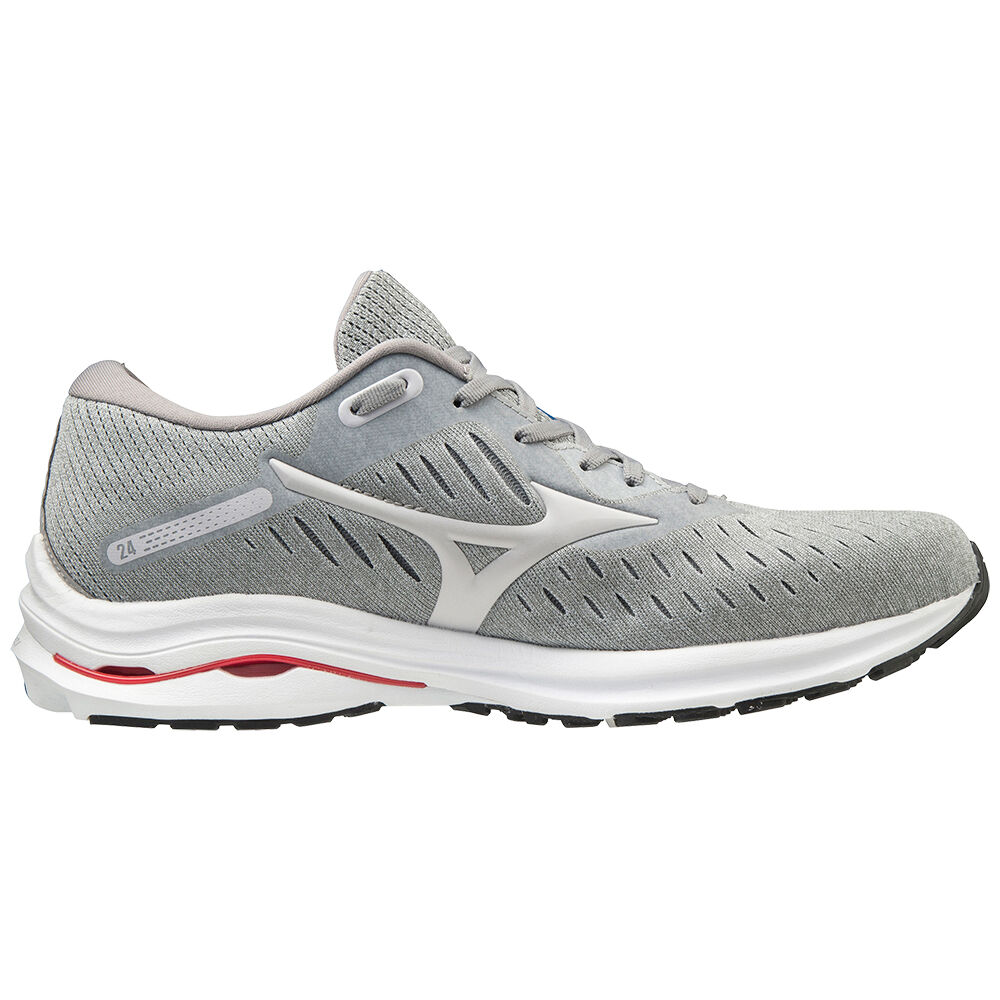 Mizuno Wave Rider 24 Löparskor Herr Grå Blå | 591604CQR