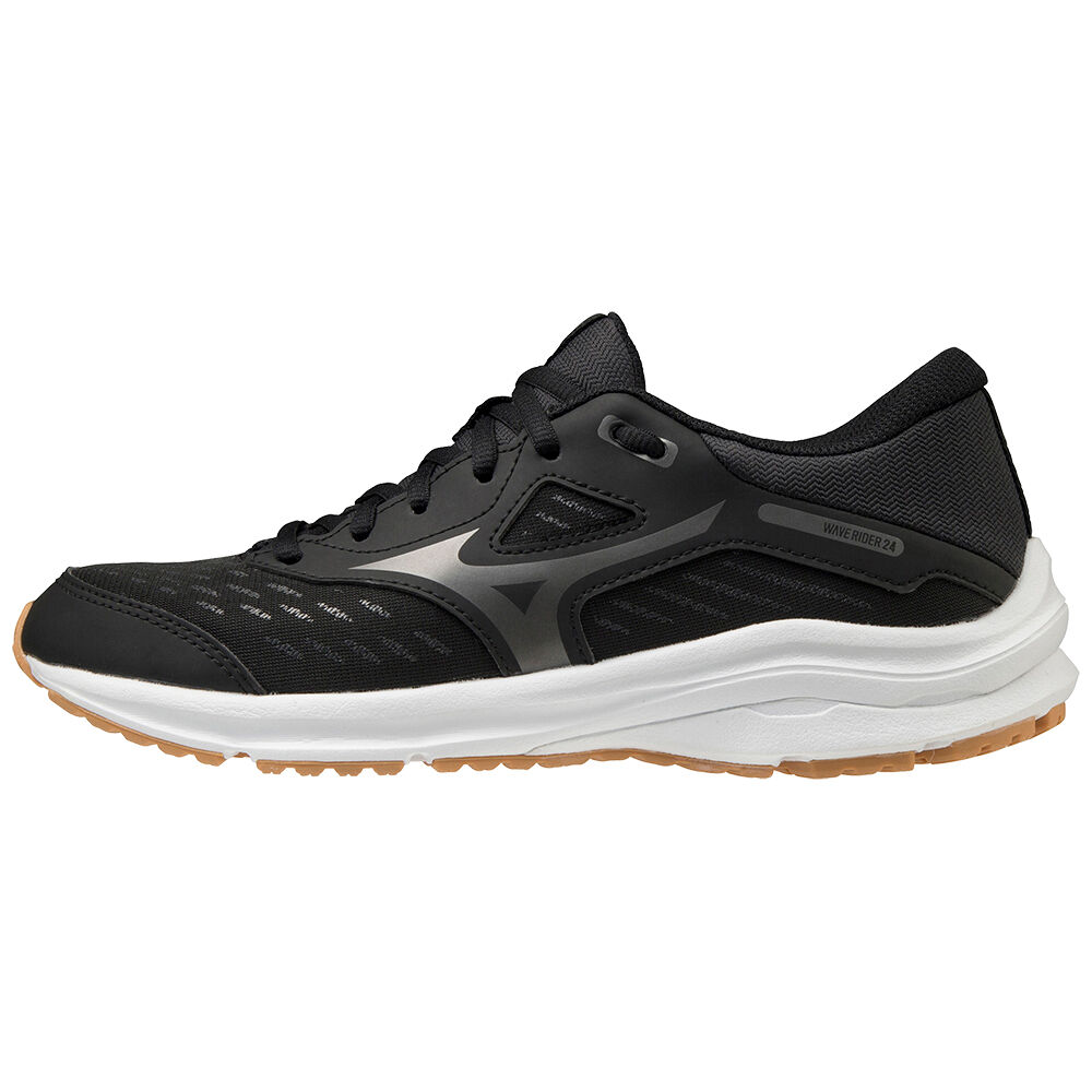 Mizuno Wave Rider 24 Löparskor Herr Svarta Grå | 467253YEX