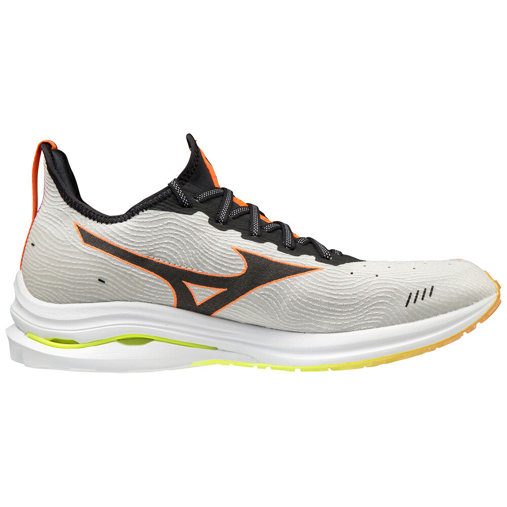 Mizuno Wave Rider Neo Löparskor Herr Vita Svarta Orange | 608745RKI