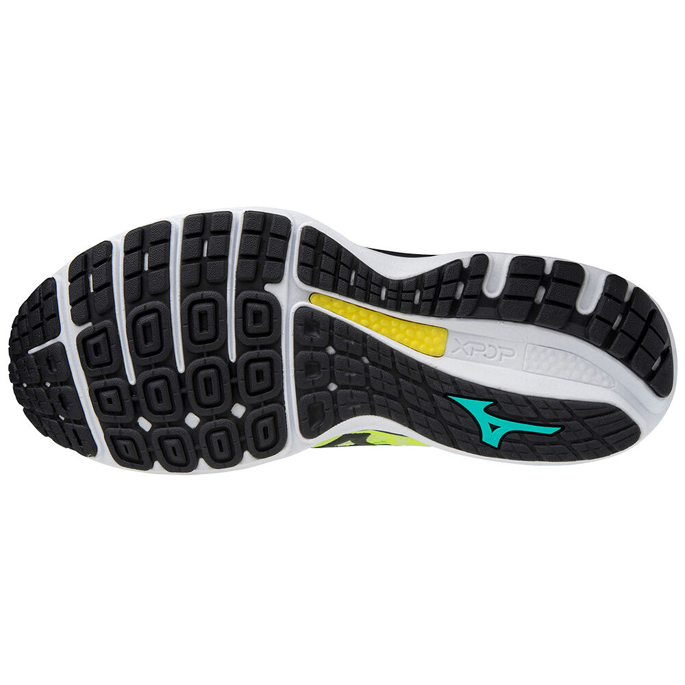 Mizuno Wave Sky 4 Löparskor Herr Gula Svarta | 241053GFL