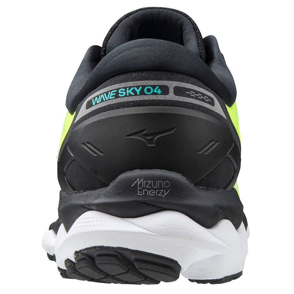 Mizuno Wave Sky 4 Löparskor Herr Gula Svarta | 241053GFL