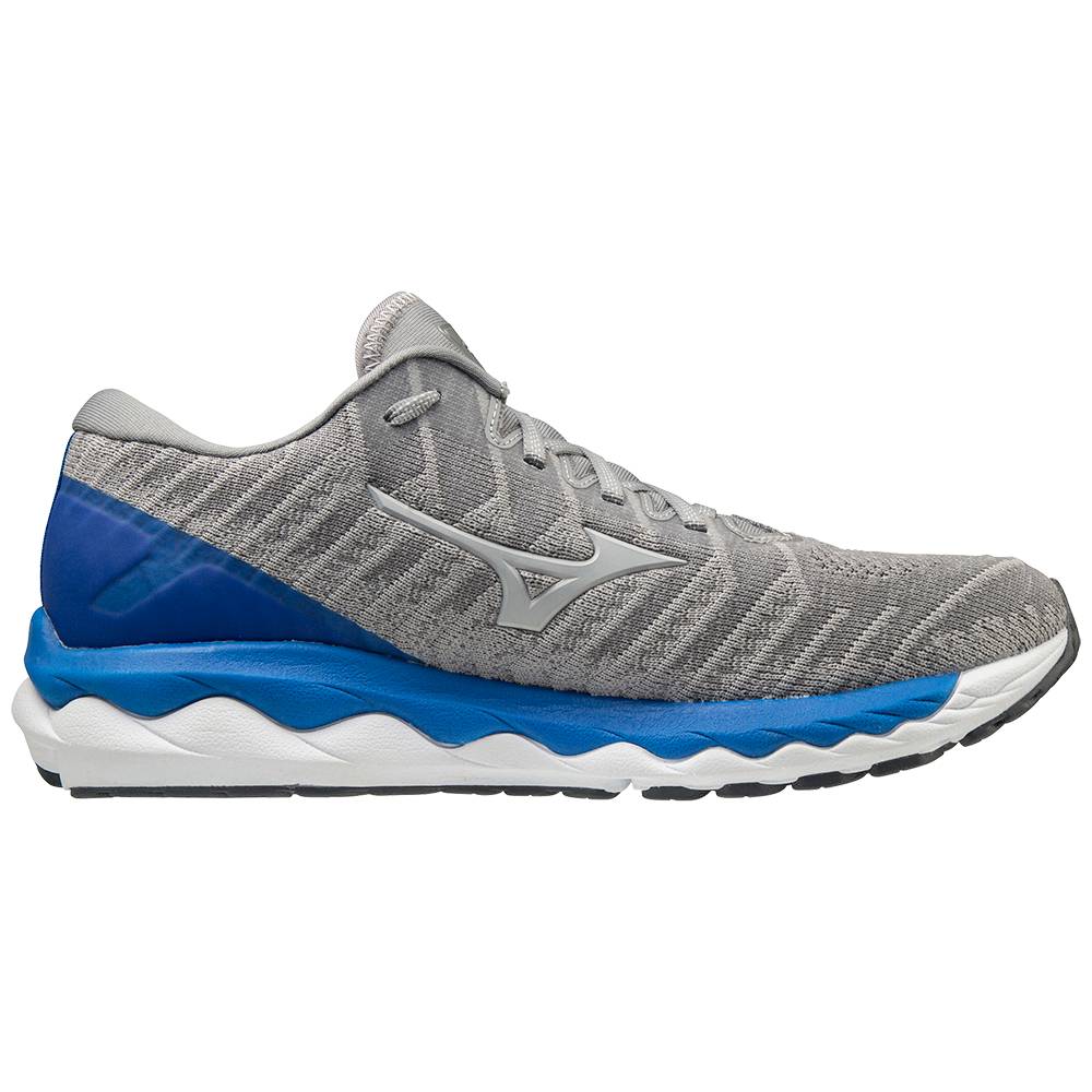 Mizuno Wave Sky 4 WAVEKNIT 2E Breda Löparskor Herr Grå | 578026KNB