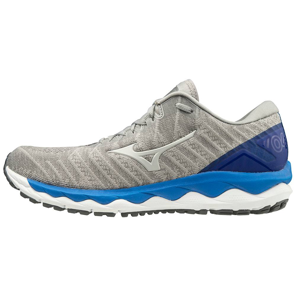 Mizuno Wave Sky 4 WAVEKNIT 2E Breda Löparskor Herr Grå | 578026KNB