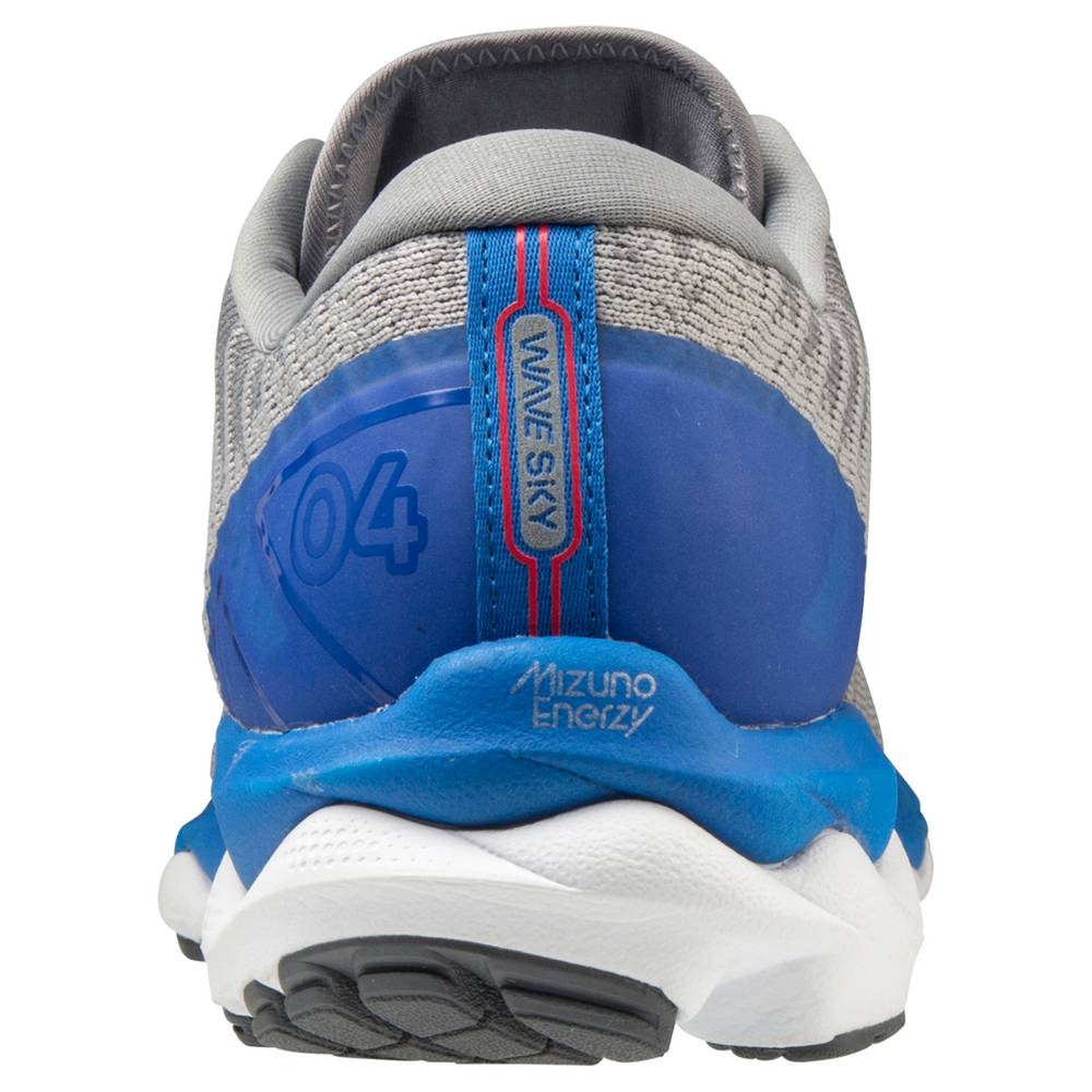 Mizuno Wave Sky 4 WAVEKNIT Löparskor Herr Grå | 518679OIF