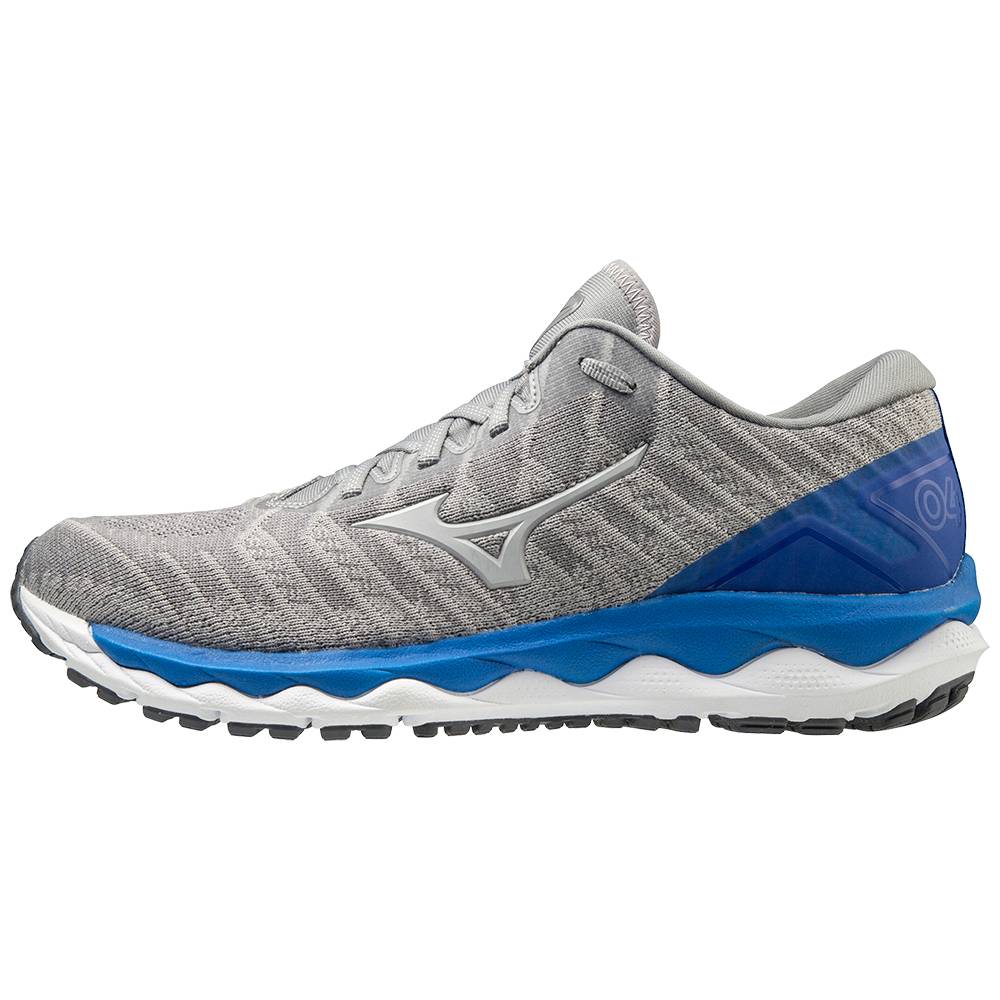 Mizuno Wave Sky 4 WAVEKNIT Löparskor Herr Grå | 518679OIF