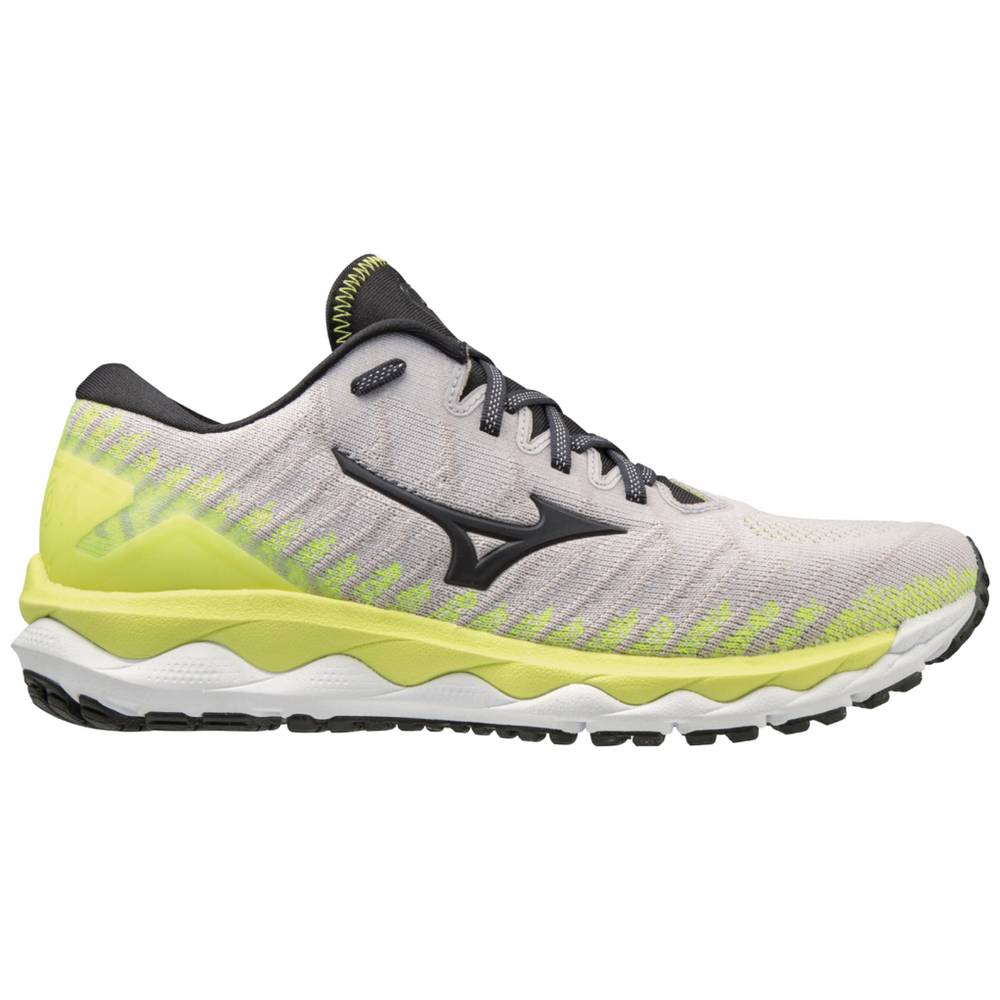 Mizuno Wave Sky 4 WAVEKNIT Löparskor Herr Vita Gula | 850341QHJ