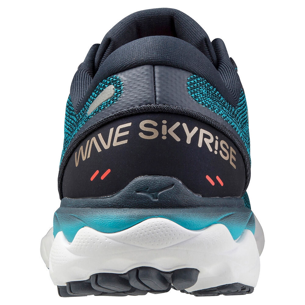 Mizuno Wave Skyrise 2 Löparskor Herr Turkos Platina | 712096XOU