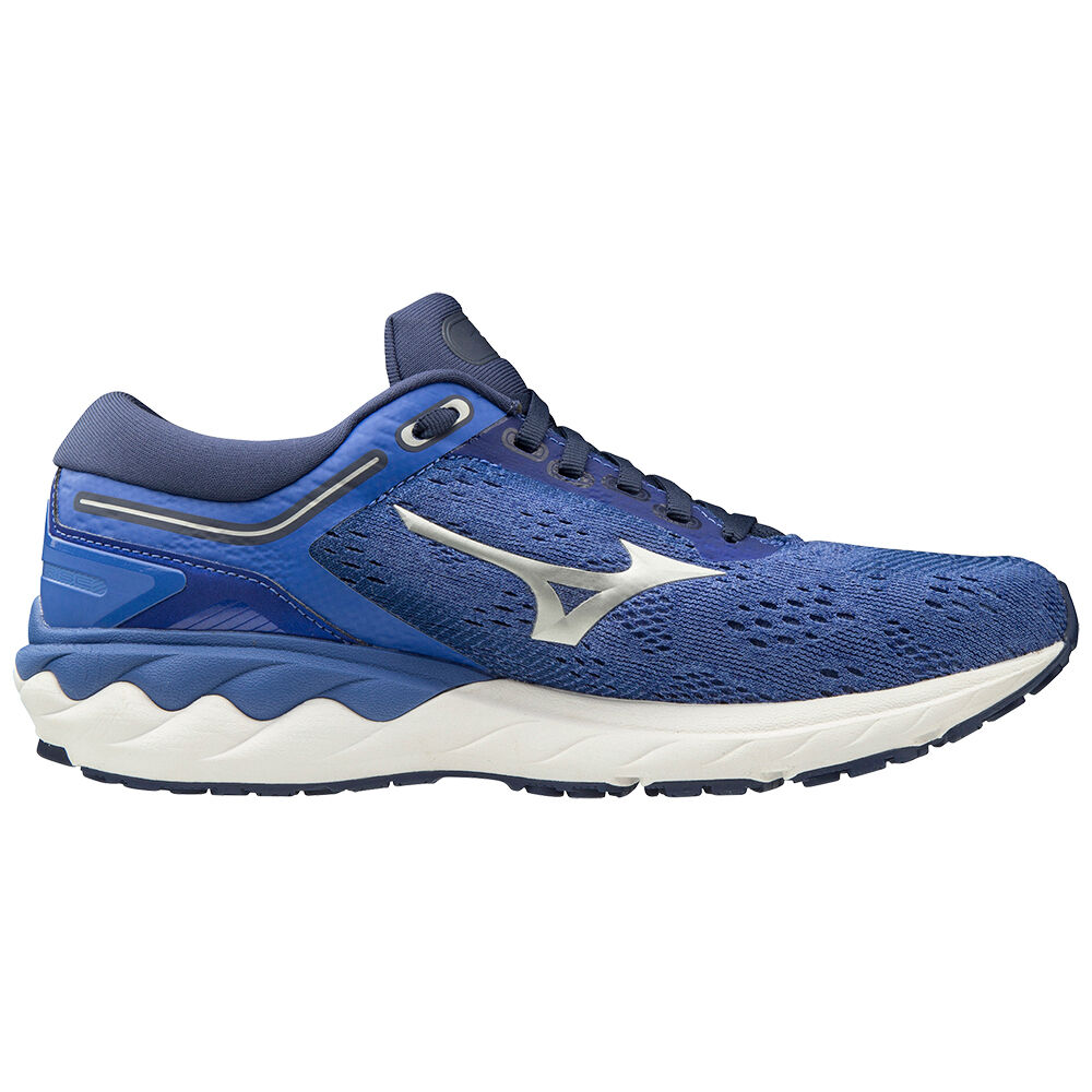 Mizuno Wave Skyrise Löparskor Dam Blå Silver | 278403QGM