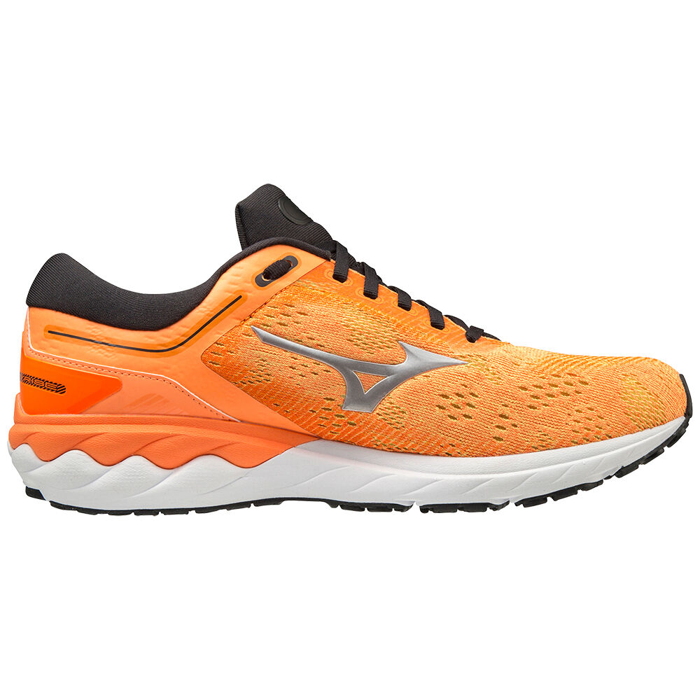 Mizuno Wave Skyrise Löparskor Herr Orange Svarta | 406289ORB